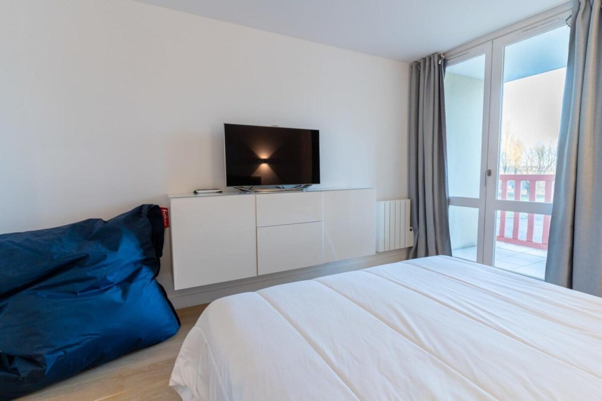 Beautiful Flat With Swimming Pool Tennis Court And Parking 148 Le Touquet Kültér fotó